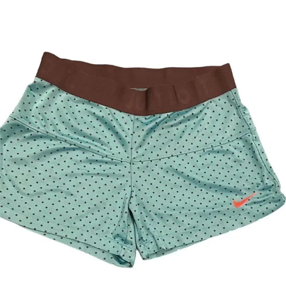 Nike Running Shorts Size Small Polka Dot Just Do It Swoosh